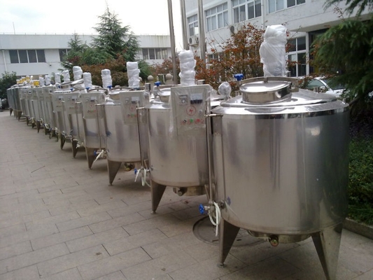 SUS304/316L Tanque de almacenamiento de puré de tomate para almacenamiento de pasta de frutas en una planta de fabricación