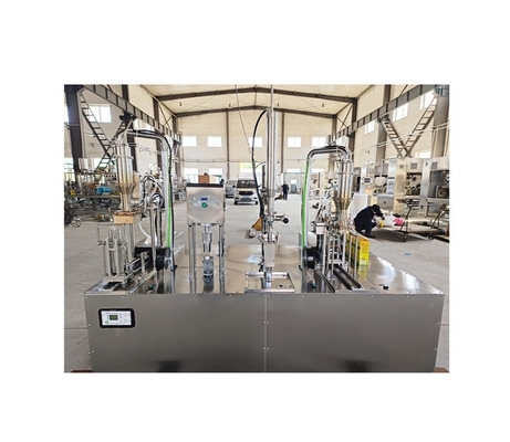 Máquina de llenado de cartón de bebidas de leche de calidad alimentaria de acero inoxidable 400 cajas de cartón 1000 ml