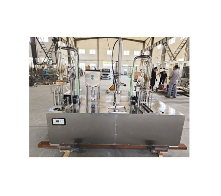 Máquina de llenado de cartón de bebidas de leche de calidad alimentaria de acero inoxidable 400 cajas de cartón 1000 ml