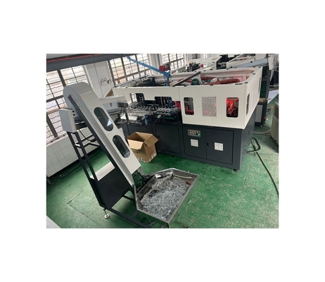 80kN fuerza de sujeción 40kW potencia automática completa 6 cavidad 600ml botella soplado moldeo máquina