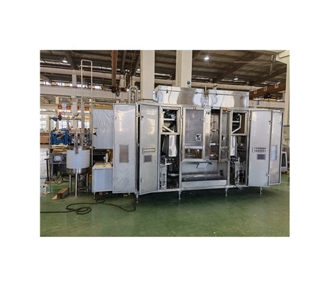 4500*1200*3250mm Máquina de llenado de pulpa de frutas aséptica de doble cabeza para envases asépticos