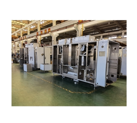 4500*1200*3250mm Máquina de llenado de pulpa de frutas aséptica de doble cabeza para envases asépticos