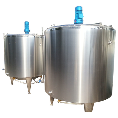 1.5KW Sanidad alimentaria SUS304 acero inoxidable 600L helado envejecimiento de la TVA