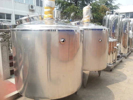 1.5KW Sanidad alimentaria SUS304 acero inoxidable 600L helado envejecimiento de la TVA