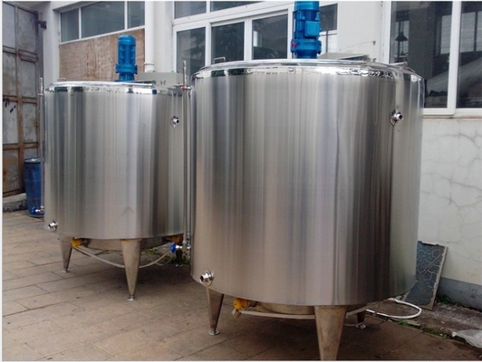 1.5KW Sanidad alimentaria SUS304 acero inoxidable 600L helado envejecimiento de la TVA