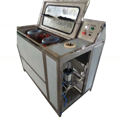Fácil de operar Máquina de lavado de botellas de 5 galones semiautomática doble de tipo 195 KG