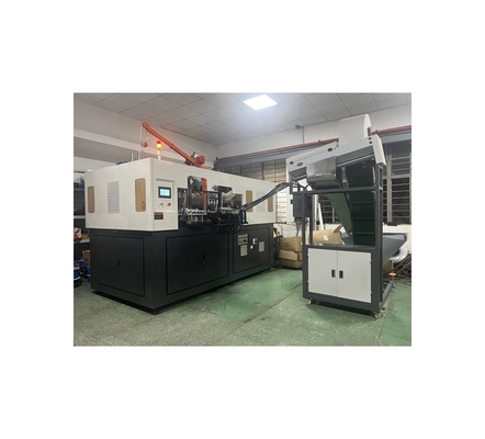 2800KG Full Auto 4 Cavidad Servo Motor Botella de plástico de estiramiento de soplado moldeo máquina para bebidas carbonatadas línea de producción