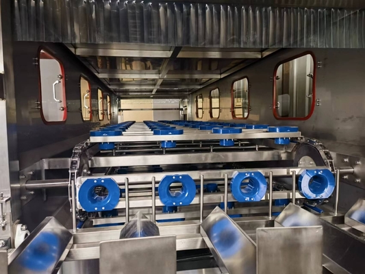 Linea de llenado de agua embotellada en botellas Tipo de embalaje 20L Grado automático Automático