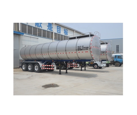 Transporte de leche con camión de acero inoxidable de volumen Tanque de recogida de leche