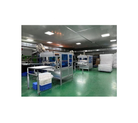 Polish Mirror Polished Empty Pet Bottle Packing Bagging Machine con película de PE