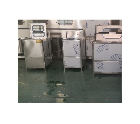 Máquina para cubrir la lavadora de botellas de plástico de 120 kg para fabricación