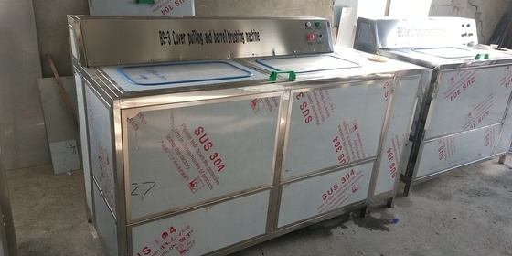 Lavadora de botellas de 100 BPH de 5 galones Lavadora de barriles de 20 L para granjas