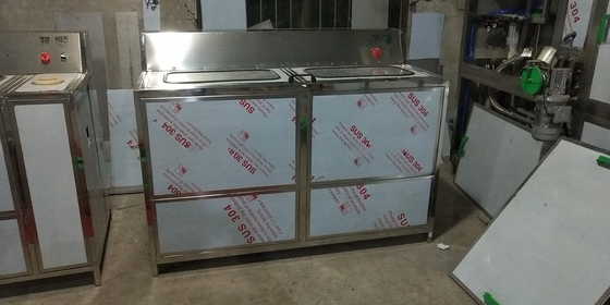 Lavadora de botellas de 100 BPH de 5 galones Lavadora de barriles de 20 L para granjas