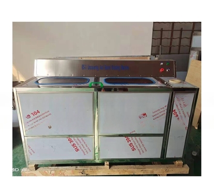 Lavadora de agua embotellada de barril interior y exterior semiautomática con velocidad de 100 BPH