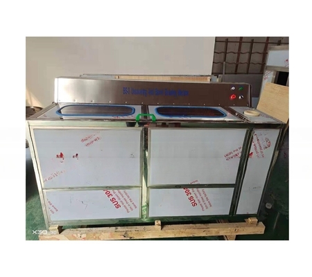 Lavadora de agua embotellada de barril interior y exterior semiautomática con velocidad de 100 BPH