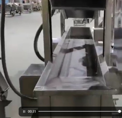 4000*1600*1850mm Maquina para freír rosquillas para aceite de cocina automática completa y de grado alimenticio