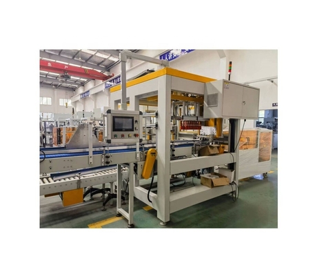 Máquina de embalaje de cajas de cartón personalizables para el suministro de aire 5-6 kg/cm2 y material de papel