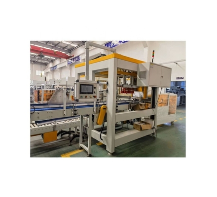 Máquina de embalaje de cajas de cartón personalizables para el suministro de aire 5-6 kg/cm2 y material de papel