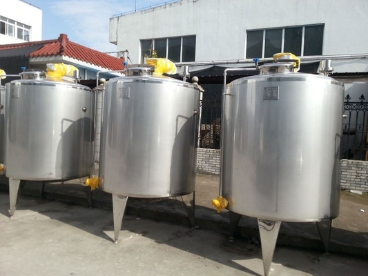 Tanque de fermentación SUS304 de espejo pulido para el procesamiento de jugo de frutas sanitario