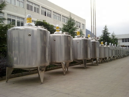 Tanque de fermentación SUS304 de espejo pulido para el procesamiento de jugo de frutas sanitario
