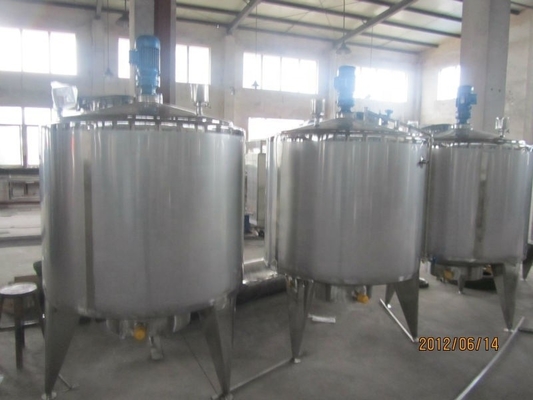 Tanque de fermentación SUS304 de espejo pulido para el procesamiento de jugo de frutas sanitario