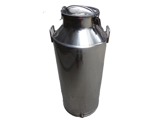 Productos alimenticios sanitarios de acero inoxidable lata de leche 10L-200L capacidad para fines industriales