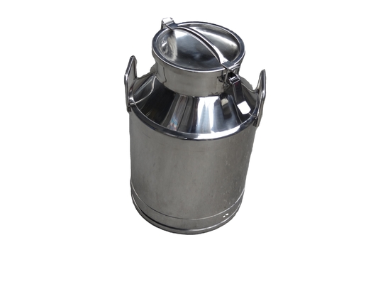 Productos alimenticios sanitarios de acero inoxidable lata de leche 10L-200L capacidad para fines industriales