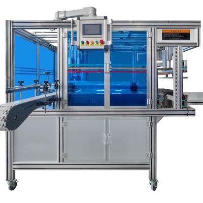 PLC Sistema de control de pantalla Inglés automático completo 20000b / h Botella vacía máquina de descifrado para granjas