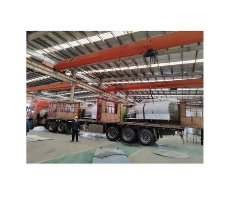 Conformidad del tanque de refrigeración de leche de acero inoxidable para plantas de procesamiento de leche