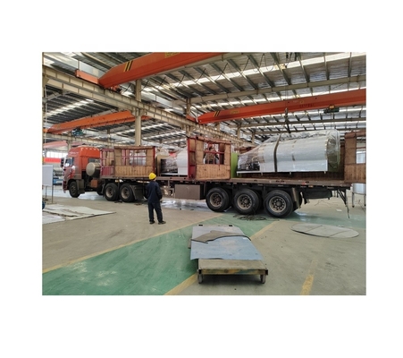 Máquina de enfriamiento de leche de polinización de tratamiento de superficie interna para planta de procesamiento de leche
