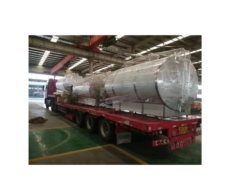 Máquina de enfriamiento de leche de polinización de tratamiento de superficie interna para planta de procesamiento de leche