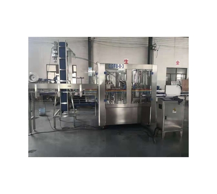 Máquina de llenado de pistón fácil de operar para llenar botellas de agua pura y jugo fresco