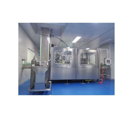 Embalaje de vidrio 8 cabezas máquina de llenado para líquido 100-1000 ml operación rápida y fácil