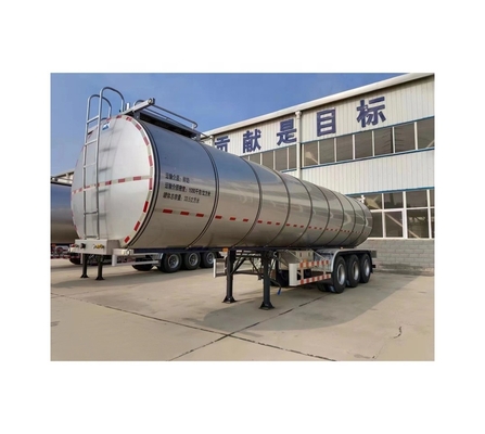 Tanque de transporte de leche fina SUS304/316L para una planta de procesamiento de leche con gran demanda