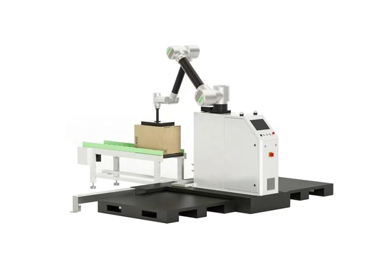 1600 mm Máxima extensión del brazo paletizador de botellas de PET automático completo para material de embalaje de plástico