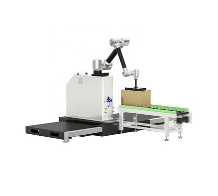 Palletizador robótico colaborativo con precisión de posicionamiento de ± 0,04 mm y accionamiento eléctrico