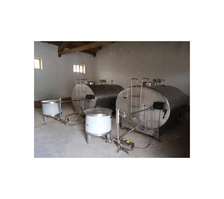 2 mm/2,5 mm de espesor Tanque de enfriador de leche con enfriamiento directo y compresor Copeland