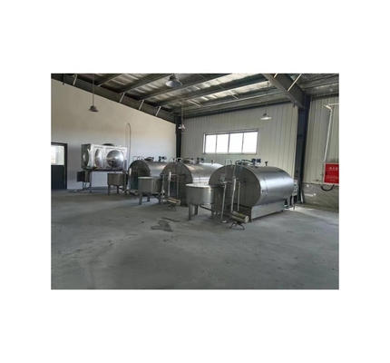 2 mm/2,5 mm de espesor Tanque de enfriador de leche con enfriamiento directo y compresor Copeland