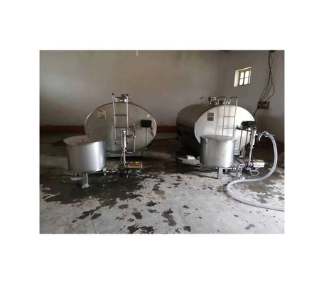 2 mm/2,5 mm de espesor Tanque de enfriador de leche con enfriamiento directo y compresor Copeland