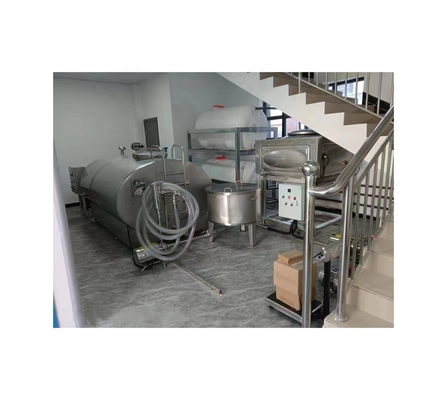 Polinización Tratamiento de superficie interna Chiller de leche para enfriamiento y conservación de productos lácteos