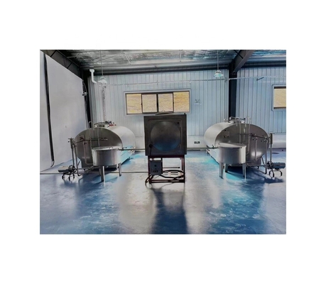 Polinización Tratamiento de superficie interna Chiller de leche para enfriamiento y conservación de productos lácteos