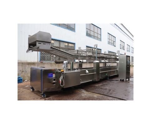 Línea de producción de rodillos de rosquillas de soja de 3000 pcs/h para un volumen y una producción de rosquillas consistentes