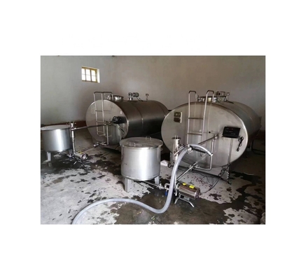 Refrigerador de leche de superficie interna pulida para una refrigeración eficaz y un grosor de 2 mm/2,5 mm