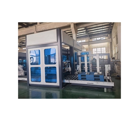 Máquina eléctrica de paletización con soporte en línea