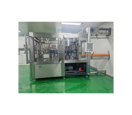 Máquina de llenado de agua mineral de agua pura 18-18-6 para material de embalaje de vidrio Uso 2