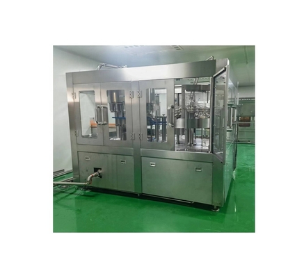 Máquina de llenado de agua mineral de agua pura 18-18-6 para material de embalaje de vidrio Uso 2