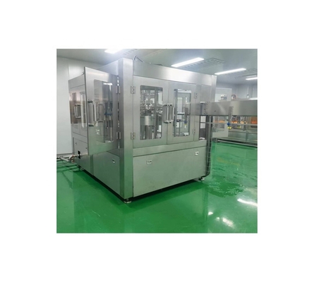Equipo de embotellado de agua de 500 ml de 330 ml totalmente automático con material de embalaje de vidrio