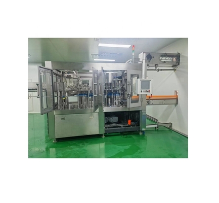 18 cabezas 500 ml 1000 ml Máquina de embotellado y tapado de agua para envases de plástico