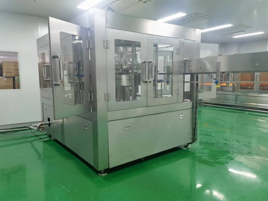 18 cabezas 500 ml 1000 ml Máquina de embotellado y tapado de agua para envases de plástico