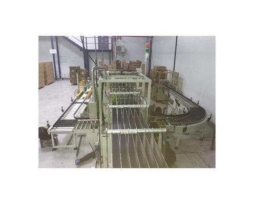 Máquina de embalaje de cartón de carga superior de botellas con accionamiento eléctrico con tecnología de control PLC